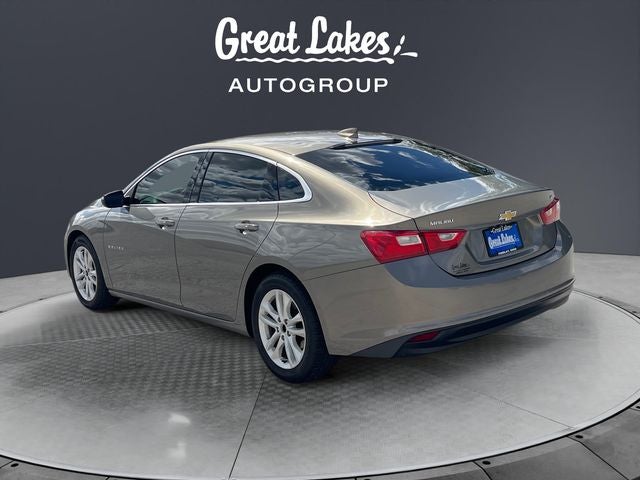 2018 Chevrolet Malibu — rear three-quarter view