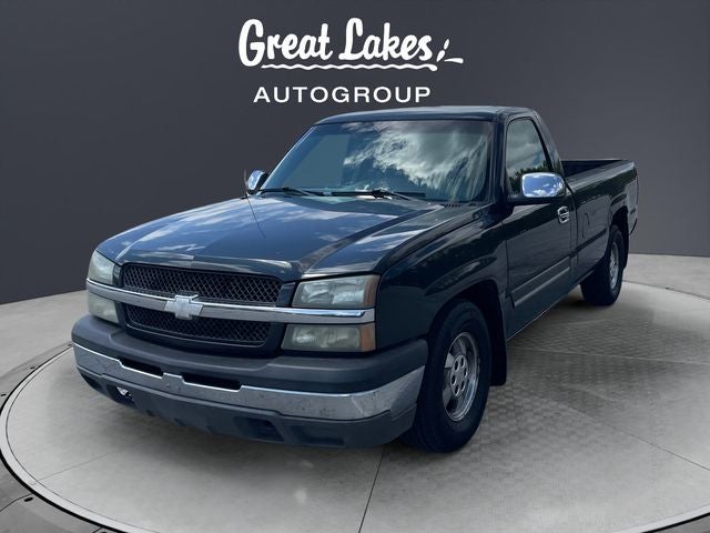 2003 Chevrolet Silverado 1500 Reg Cab 133.0" WB in Dark Gray Metallic — front three-quarter view