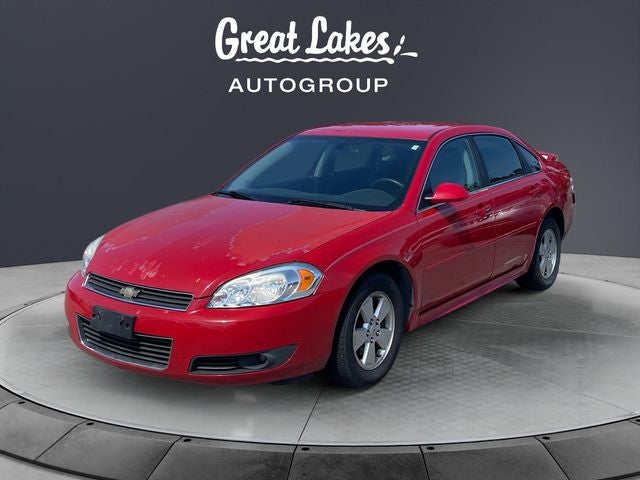 2011 Chevrolet Impala LT in Victory Red — front three-quarter view